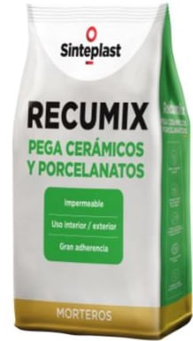 Recumix Pega Cerámicos Y Porcelanatos