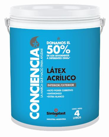Látex Interior/ Exterior Conciencia